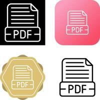 Document Formate Vector Icon