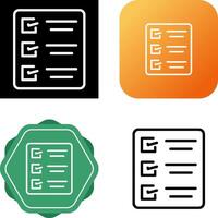 Task list Vector Icon