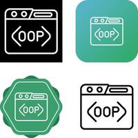 OOP Vector Icon