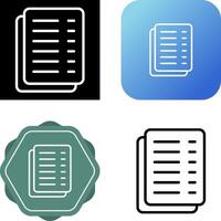 Document Vector Icon