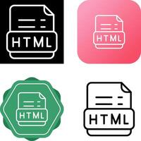 Html Vector Icon