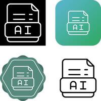 Ai Vector Icon