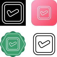 Checkbox Vector Icon