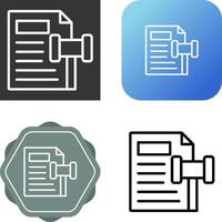 Legal Issues Vector Icon