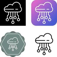 Cloud Computing Vector Icon