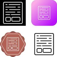 Document Vector Icon