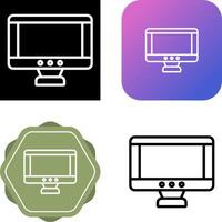 Monitor Vector Icon