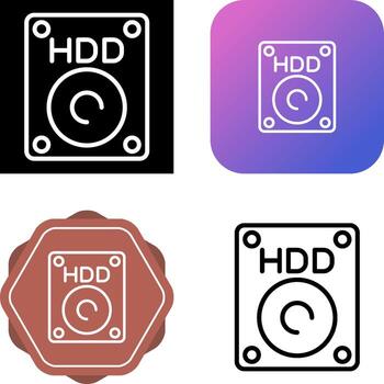 Hdd Vector Icon