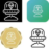 Spaceship Vector Icon