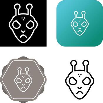 Alien Vector Icon