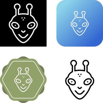 Alien Vector Icon