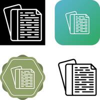 Documents Vector Icon