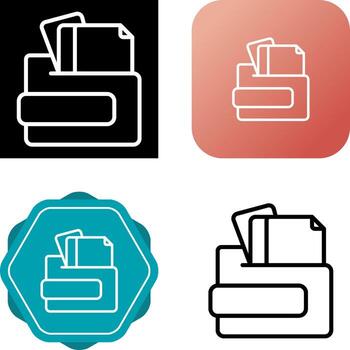 icono de vector de documento