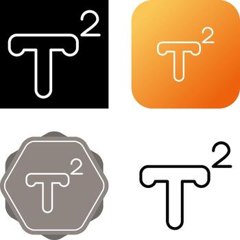 Superscript Vector Icon
