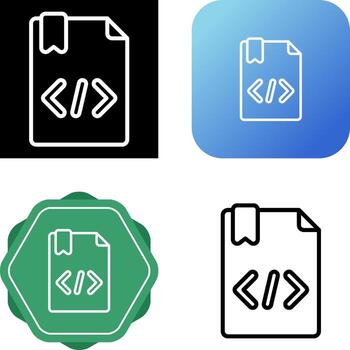 Coding Vector Icon
