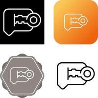 Chat Bubble Vector Icon