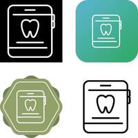 Dentist App Vector Icon