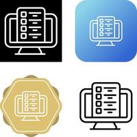 Computer Vector Icon