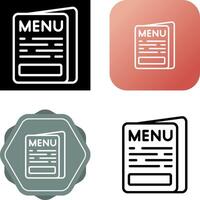 Menu Vector Icon