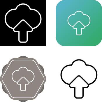Cloud Computing Vector Icon