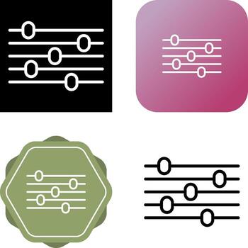 Equalization Vector Icon