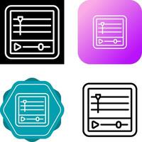 Timeline Vector Icon