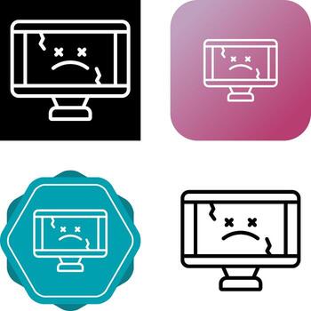 Computer Vector Icon