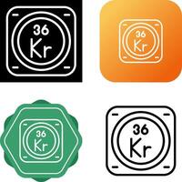 Chemical Element Vector Icon