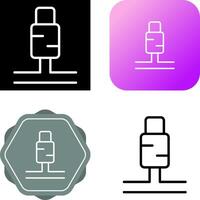 icono de vector de cable usb