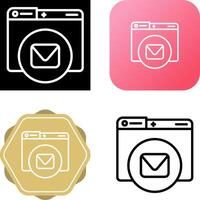 Contact Mail Vector Icon