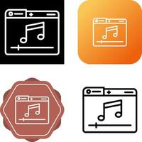 Music Player Vector Icon