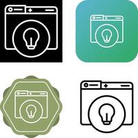 Lightbulb Vector Icon