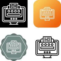 Printer Vector Icon