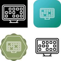 Desktop Vector Icon