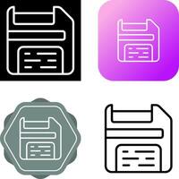 Floppy Disk Vector Icon