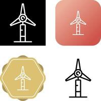 Windmill Vector Icon