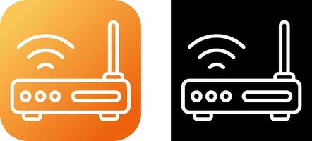 Wi-Fi Router Vector Icon