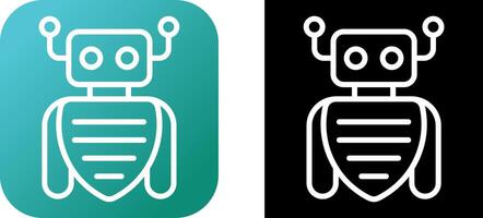 Robot Assistant Vector Icon