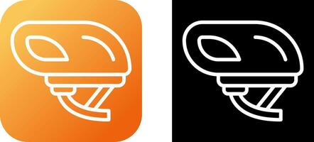 Smart Bike Helmet Vector Icon