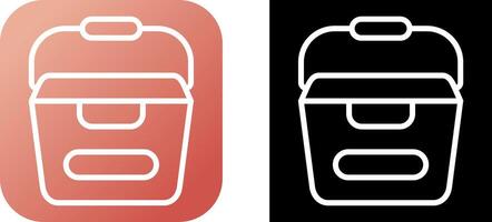 Portable water container Vector Icon