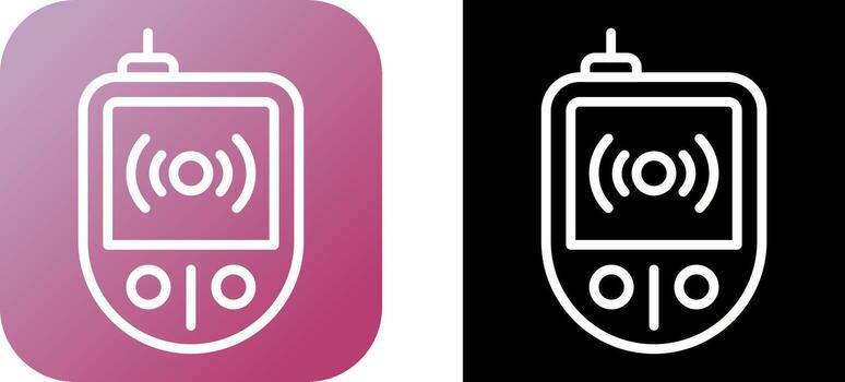 rfid lector vector icono