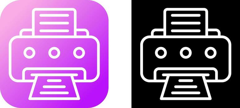 Printer Vector Icon