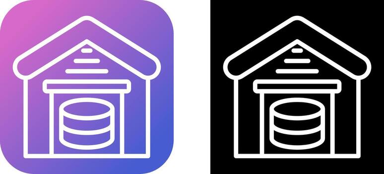 Data Storage Vector Icon