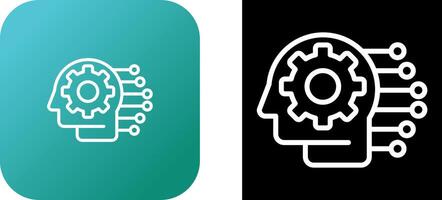 Machine Learning Vector Icon