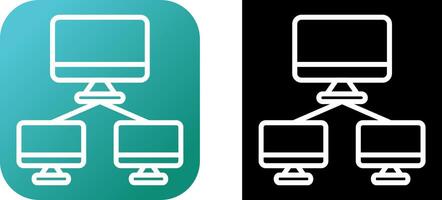 Network Monitoring Vector Icon