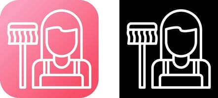 Housekeeper Vector Icon