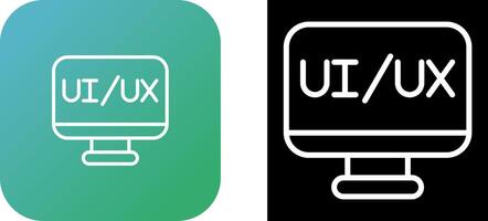 ux ui vector icono