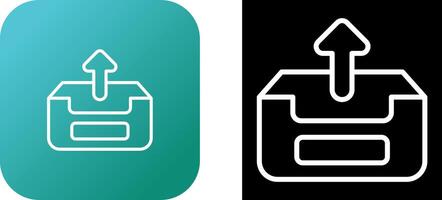 Outbox Vector Icon