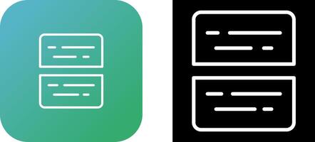 Document Split Vector Icon