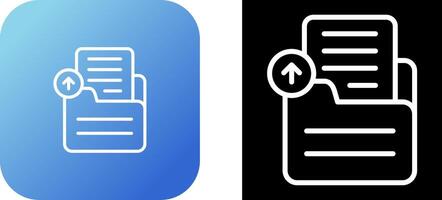 Document Upload Vector Icon